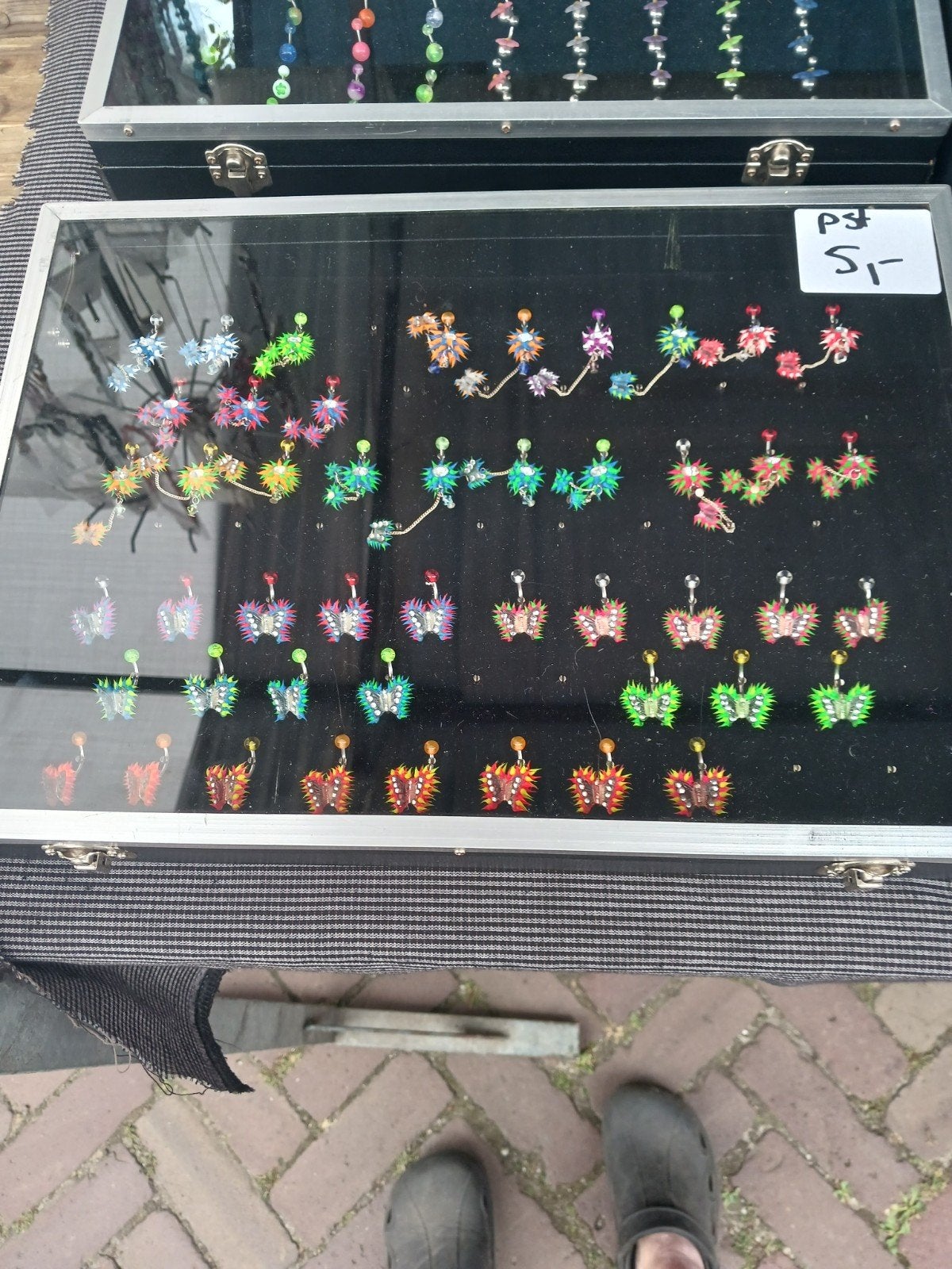 te koop partij  piercings, Ophalen, Nieuw, Staal
