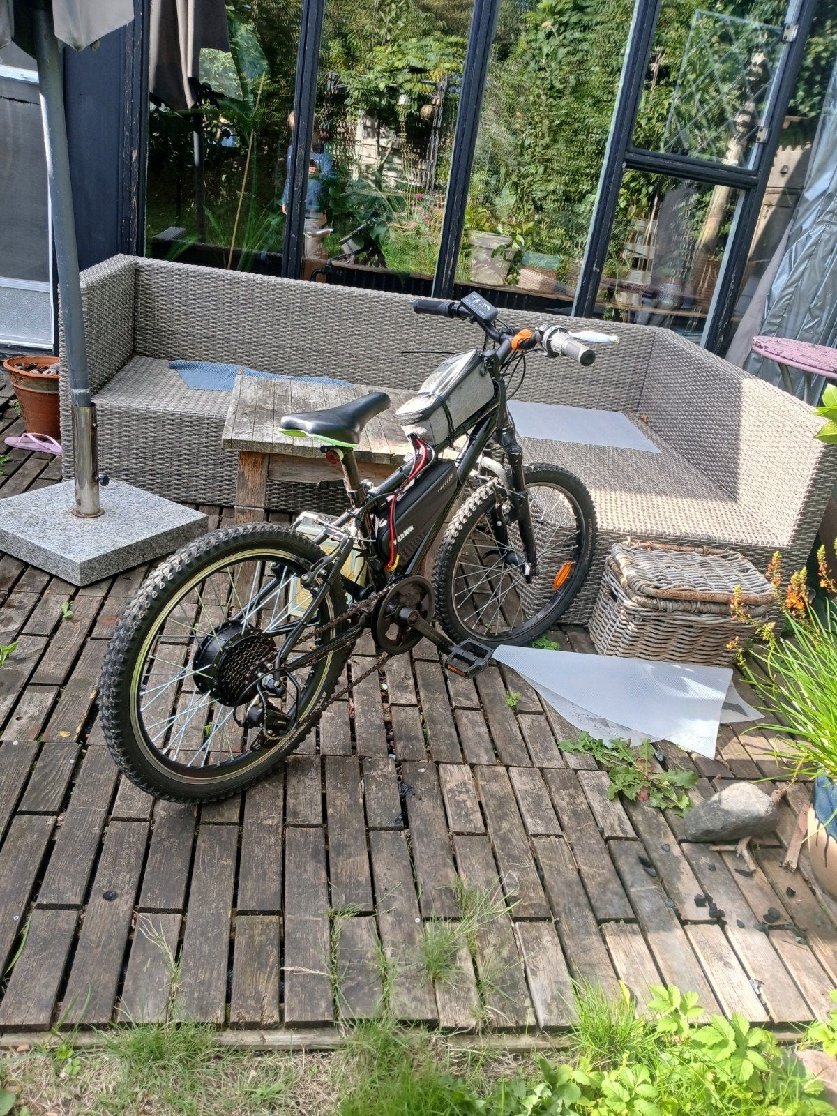 converstion kit 250 watt 36 volt 26 inch, Ophalen, Gebruikt, Minder dan 10 versnellingen, Overige merken