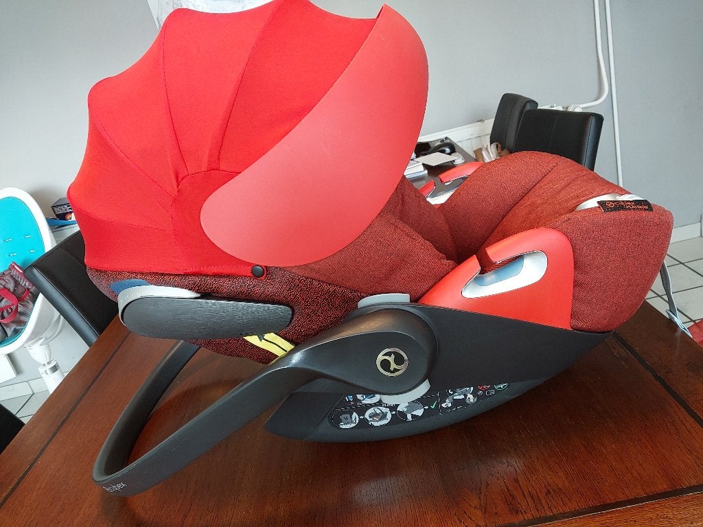 Cybex cloud Z i-size maxi cosi, Overige methoden, Verstelbare rugleuning, Zo goed als nieuw, 0 t/m 13 kg