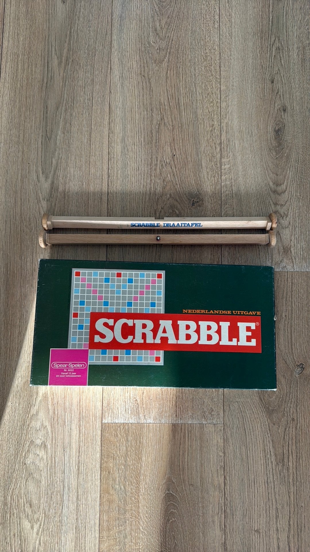 Scrabble bordspel, Drie of vier spelers, Ophalen of Verzenden, Gebruikt