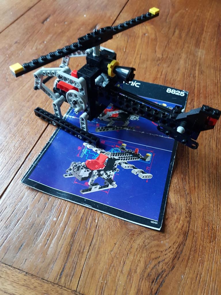 Lego technic set 8825 Night Chopper uit 1990, Ophalen of Verzenden, Gebruikt