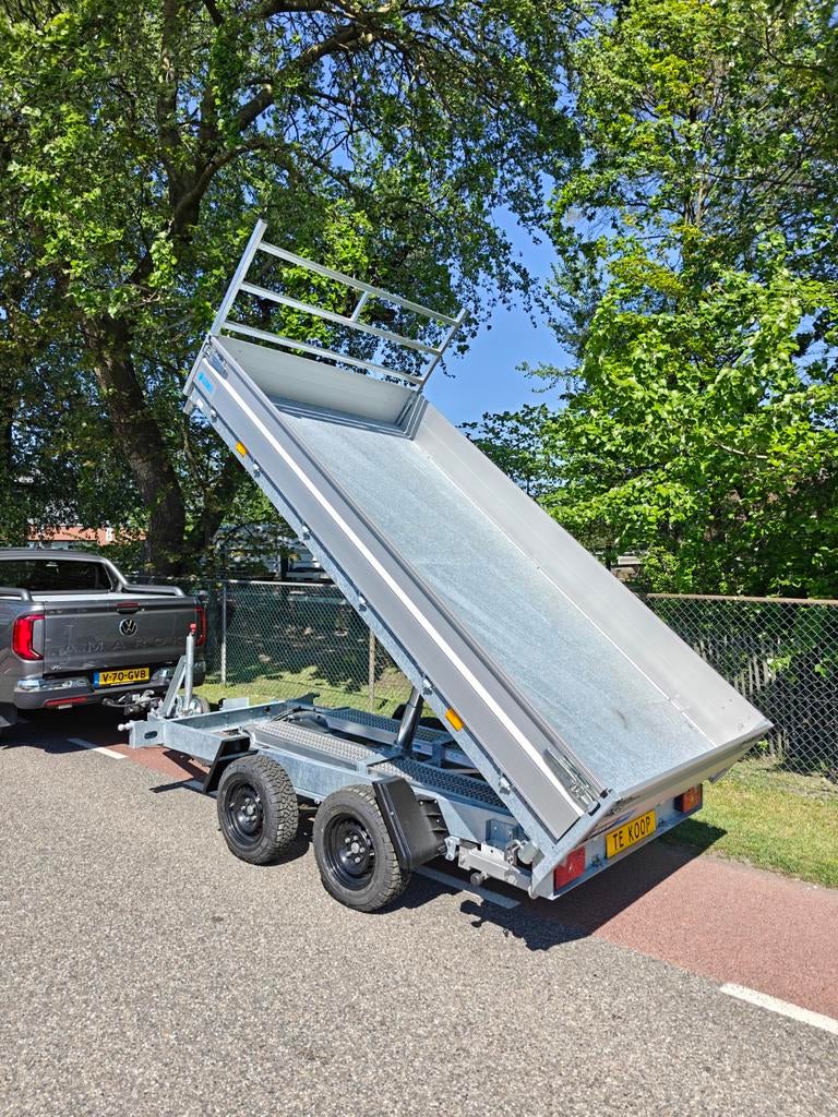 Demo Hapert Cobalt kipper parabool 3500KG + oprijplaten, Ophalen of Verzenden, Zo goed als nieuw