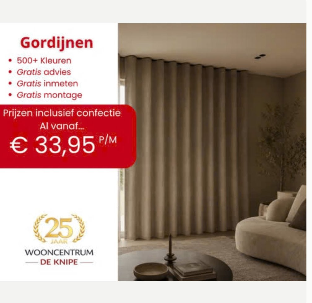 Raamdecoratie !SPECIALIST! GRATIS inmeten GRATIS montage, Jaloezie, Blauw, Overige merken, Nieuw