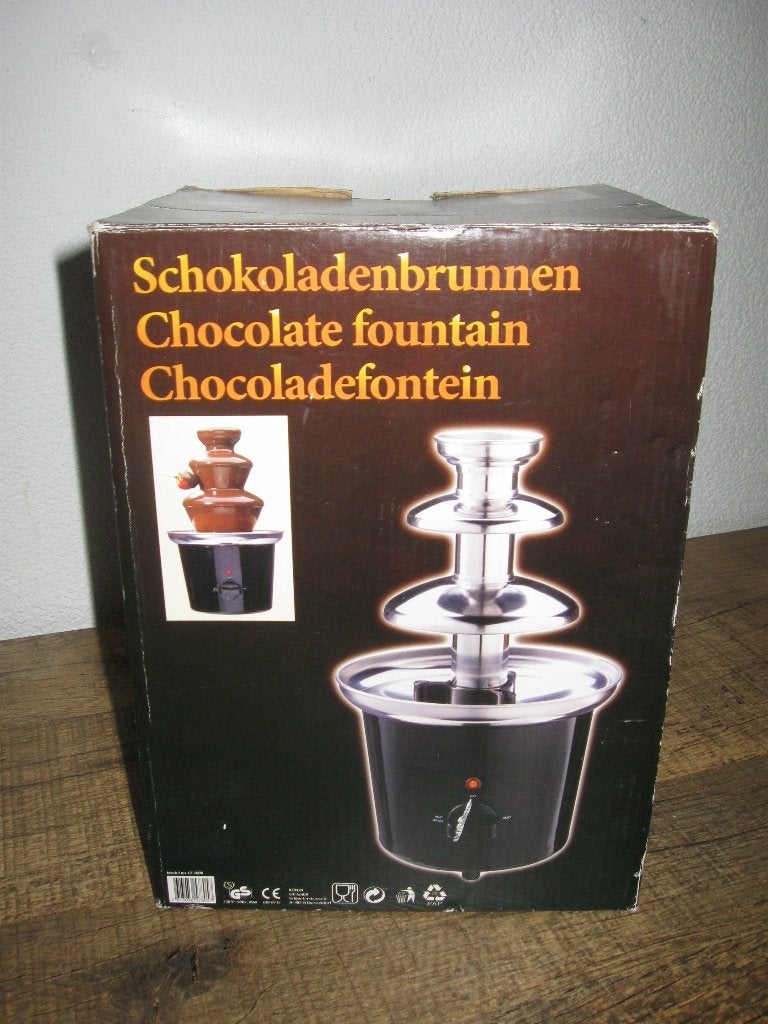chocolade fontein, Witgoed en Apparatuur, Ophalen of Verzenden, Gebruikt, Elektrisch, Fondue-accessoires