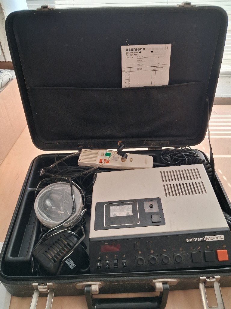 Assmann M600L opname-apparaat te koop, Ophalen of Verzenden, Enkel, Overige merken