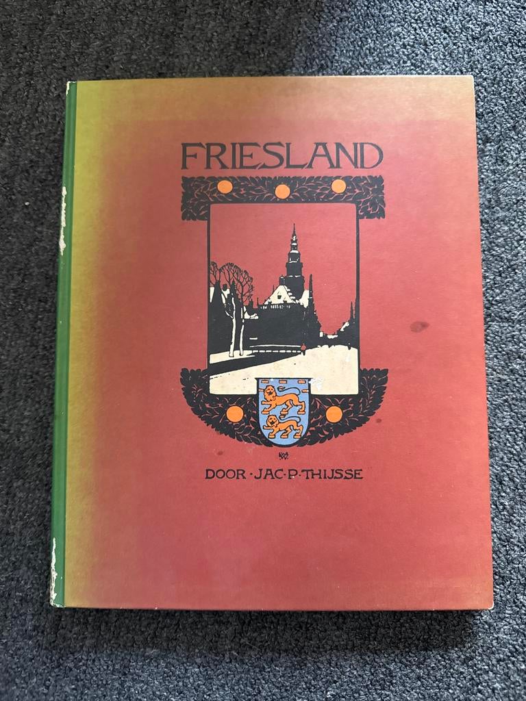 Friesland - Jac. P. Thijsse - Geïllustreerd Boek, Boeken, Ophalen, 20e eeuw of later, Gelezen