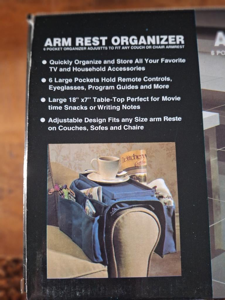 Armleuning organizer. Nieuw, Ophalen of Verzenden, Nieuw