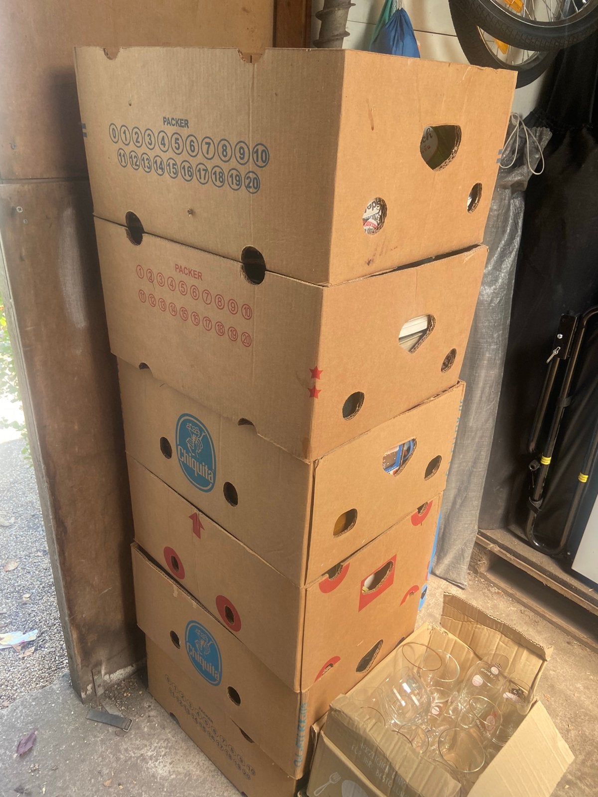 8dozen divers spullen 2.5€ per doos 1 koop 20€, Diversen, Rommelmarktspullen, Ophalen, Zo goed als nieuw