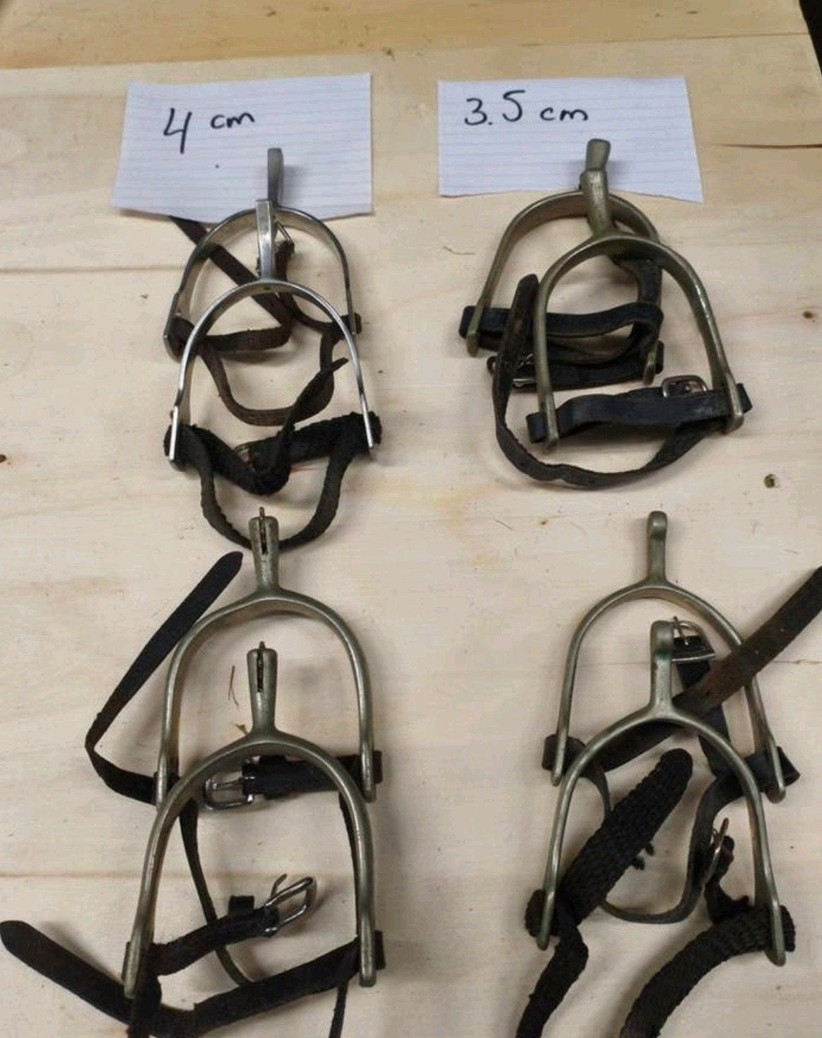 Hs Sprenger sporen 3.5cm 4 cm, Dieren en Toebehoren, Ophalen of Verzenden, Dressuur