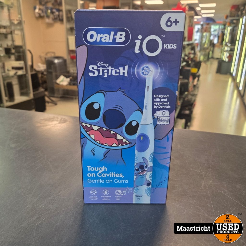 Oral-B iO Kids Stitch Elektrische Tandenborstel | NIEUW, Sieraden, Tassen en Uiterlijk, Uiterlijk | Mondverzorging, Flex Ltd.