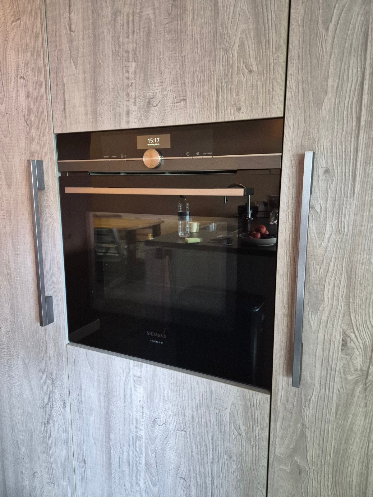 Siemens iQ700 Combi-Oven met Magnetron & Pyrolyse & vleesthe, Witgoed en Apparatuur, Ophalen, 45 tot 50 cm, Siemens, Inbouw