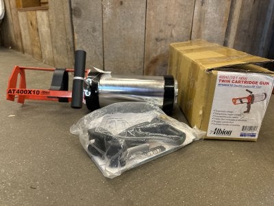 Albion AT400X10-S 2-Comp pistool, Niet ingevuld, Gebruikt, Niet ingevuld, Niet ingevuld
