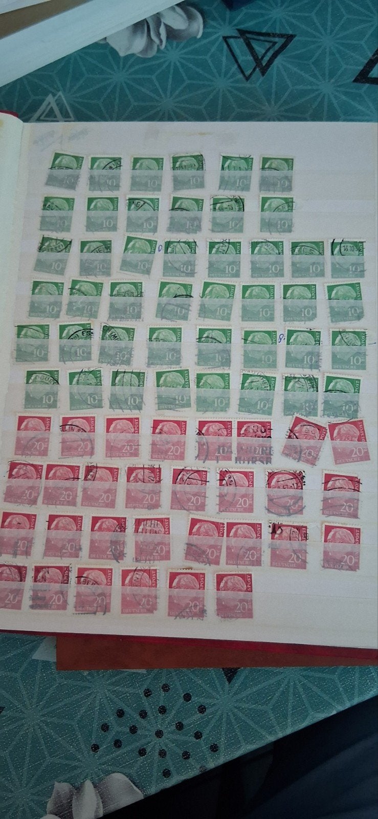 Grote collectie postzegels in album - duitsland, Ophalen of Verzenden, Overige landen