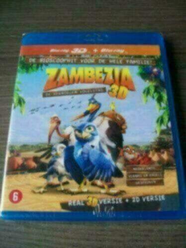 Blu-ray 3D+2D: ZAMBEZIA met DE VERBORGEN VOGELSTAD in seal, Cd's en Dvd's, Blu-ray, Verzenden, Nieuw in verpakking, Tekenfilms en Animatie