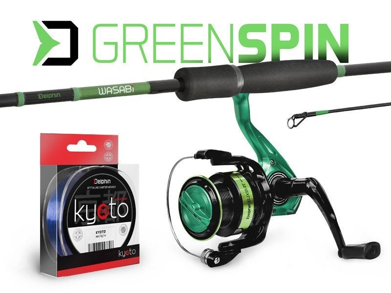 Compleet spin set Delphin Greenspin 210 Cm, Delphin, Eu, Nieuw, Ophalen of Verzenden