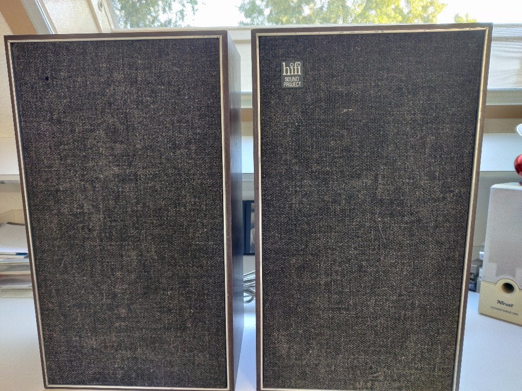 Aristona sx6451/01 35 watt luidsprekers, jaren '70 i.z.g.s., Overige merken, Gebruikt, Speakerset, Ophalen of Verzenden