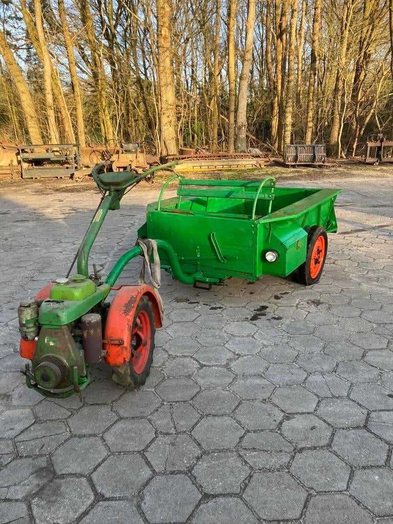 Te koop orginele agria met orginele kar, 1 cilinder, 12 t/m 35 kW