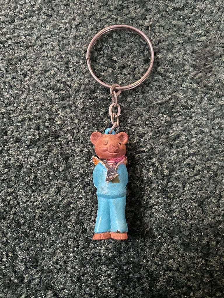 Kroesje Beer uit Betuwe Flipje 1966 sleutelhanger, Verzamelen, Ophalen of Verzenden, Zo goed als nieuw