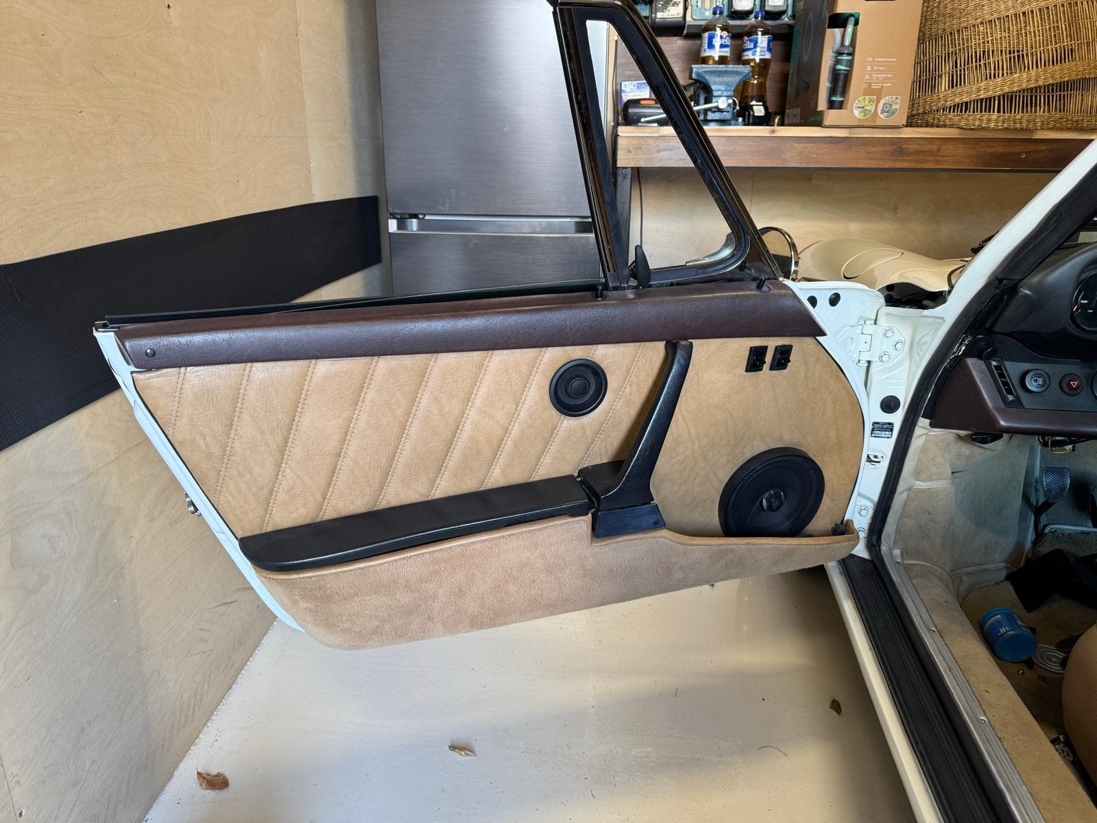 Porsche 911 3.0sc Deurpanelen - Bruin/Beige, Auto-onderdelen, Ophalen of Verzenden, Gebruikt, Porsche