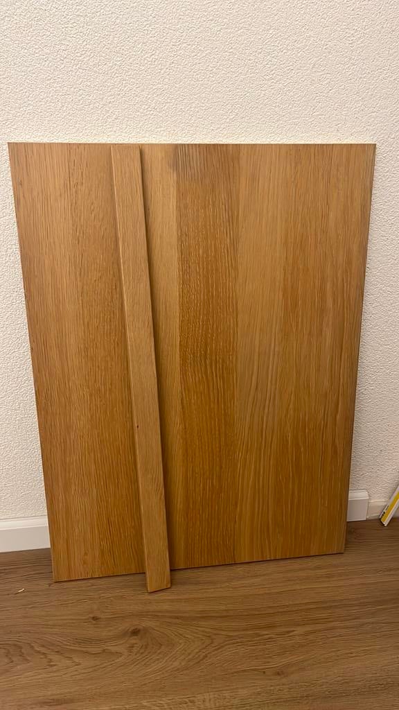 Nisse string kast bureau, Gebruikt, Minder dan 25 mm, Ophalen of Verzenden, Plank