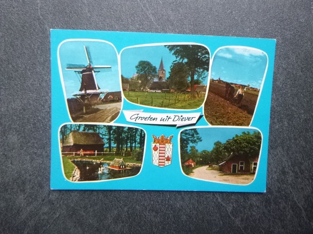 Diever, groeten uit, Ophalen of Verzenden, 1980 tot heden, Ongelopen, Noord-Brabant