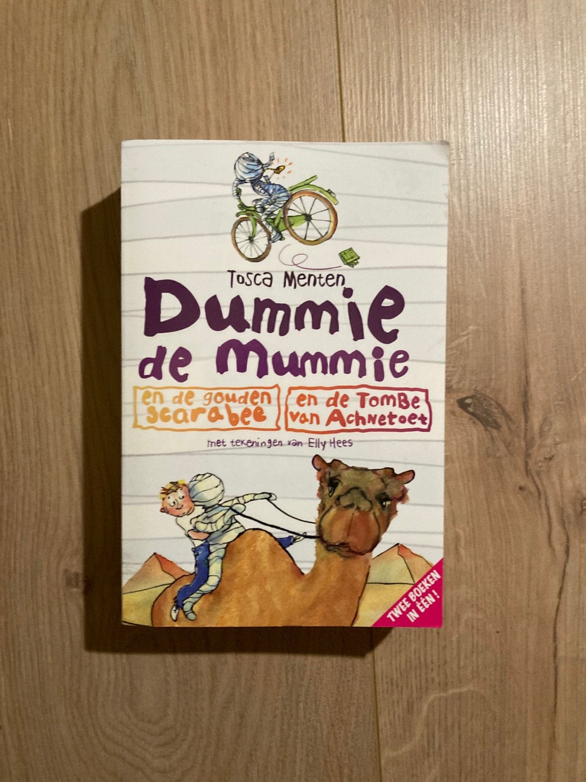 Dummie de Mummie en de Gouden Scarabee/Tombe van Achnetoet, Ophalen of Verzenden, Zo goed als nieuw