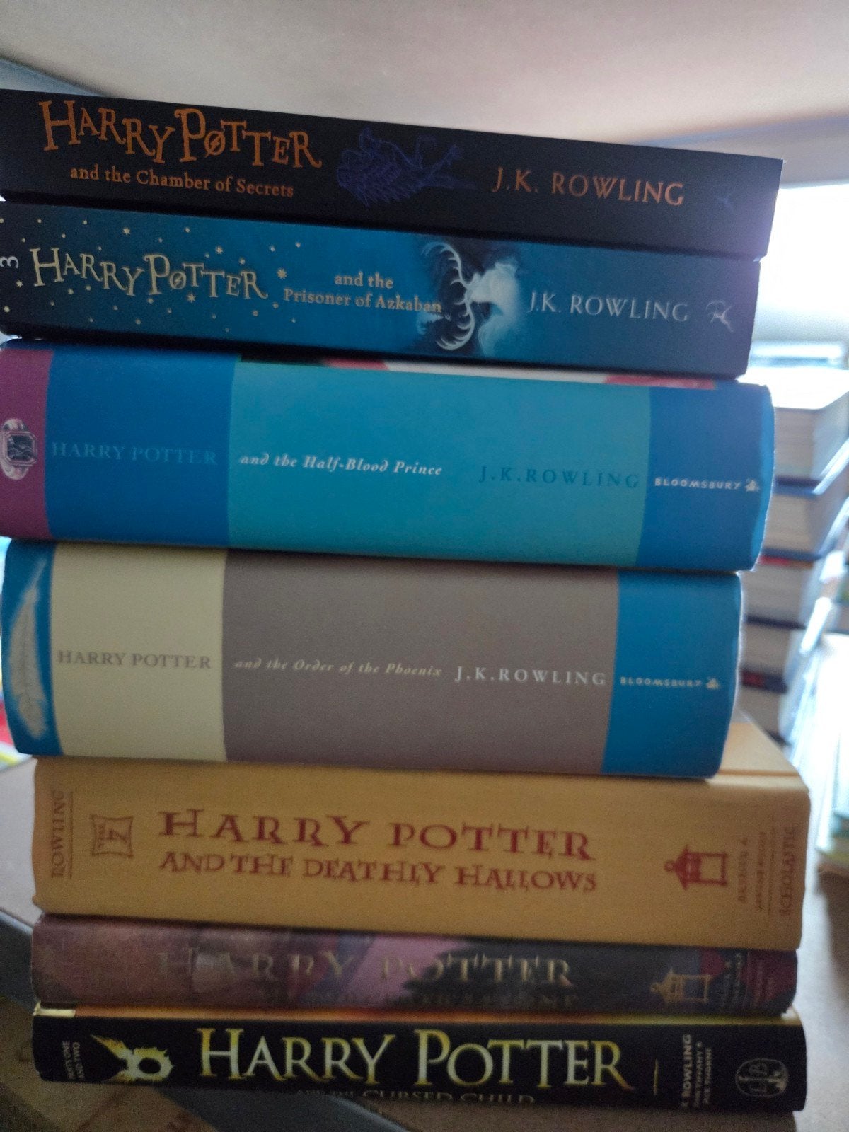Harry Potter - 7x Engelse boeken, Ophalen of Verzenden, Gelezen