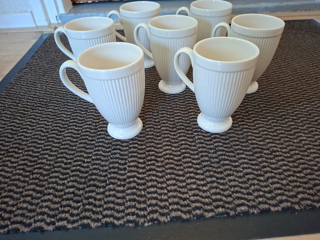 7 mooie Wedgwood Windsor mokken met oor, Klassiek, Zo goed als nieuw, Wedgwood, Porselein
