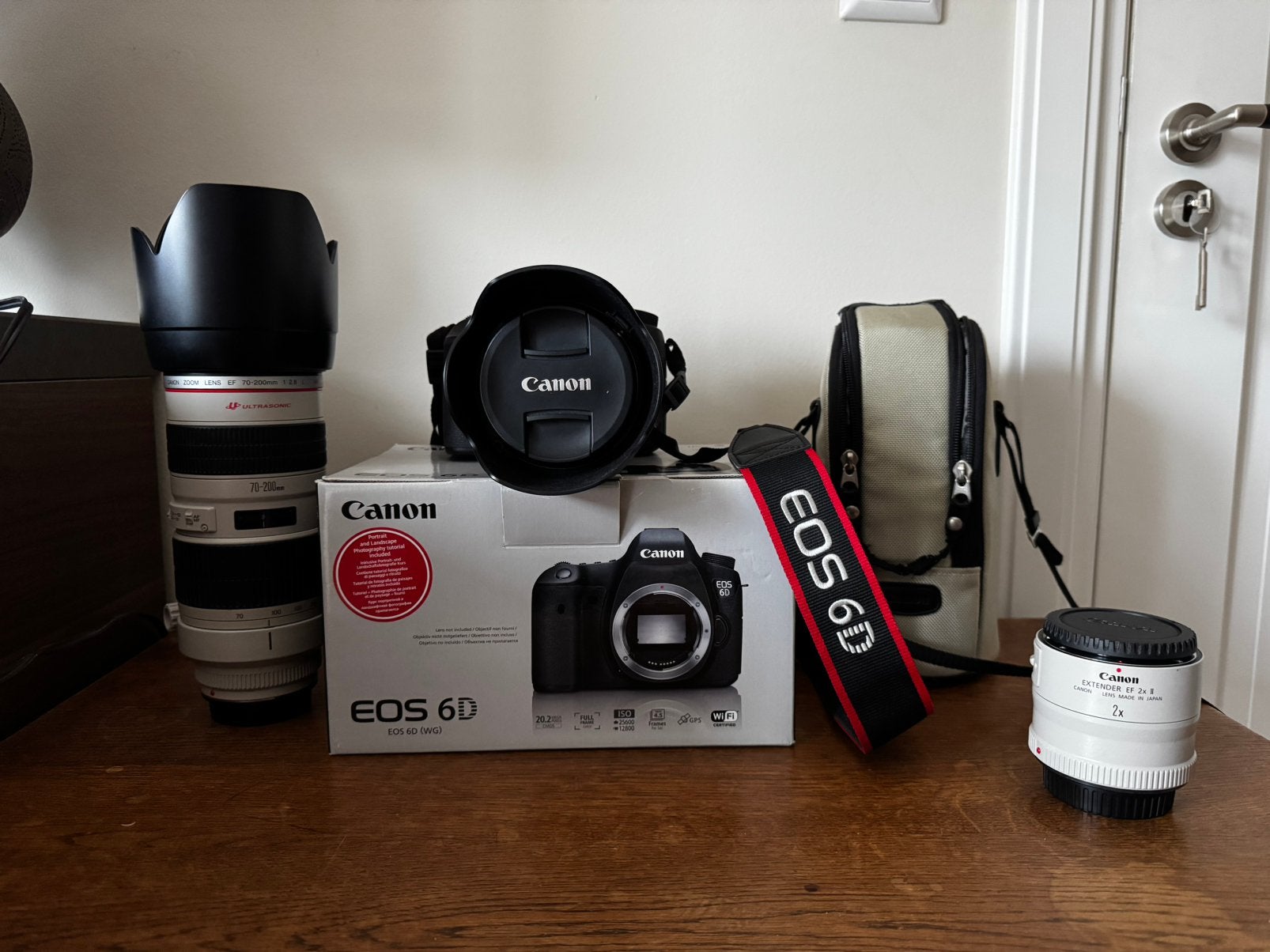 Complete Canon EOS 6D set in top conditie, Ophalen of Verzenden, Zo goed als nieuw, Spiegelreflex, Canon