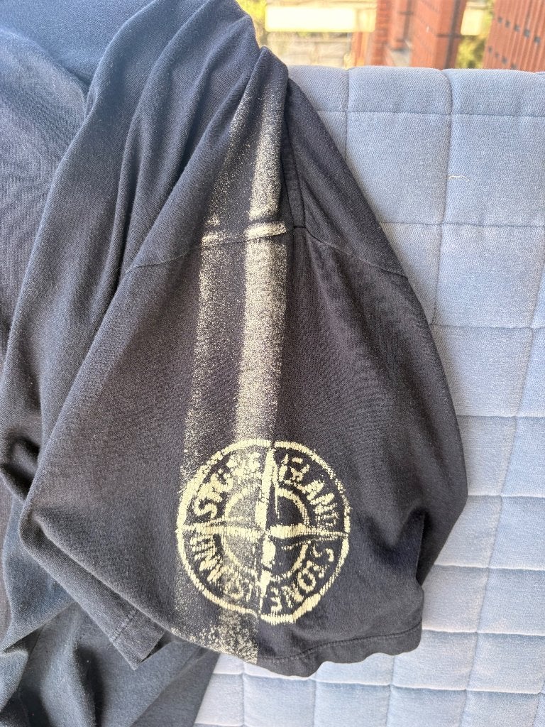 Stone Island T-shirts Blauw en Zwart Maat XXXL, Overige maten, Verzenden, Blauw, Stone Island