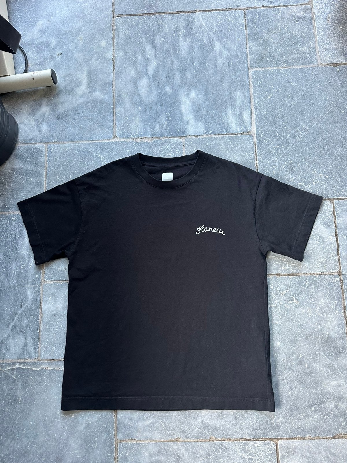 Flâneur shirt zwart maat M, Kleding | Heren, Ophalen of Verzenden, Zo goed als nieuw, Maat 48/50 (M), Zwart