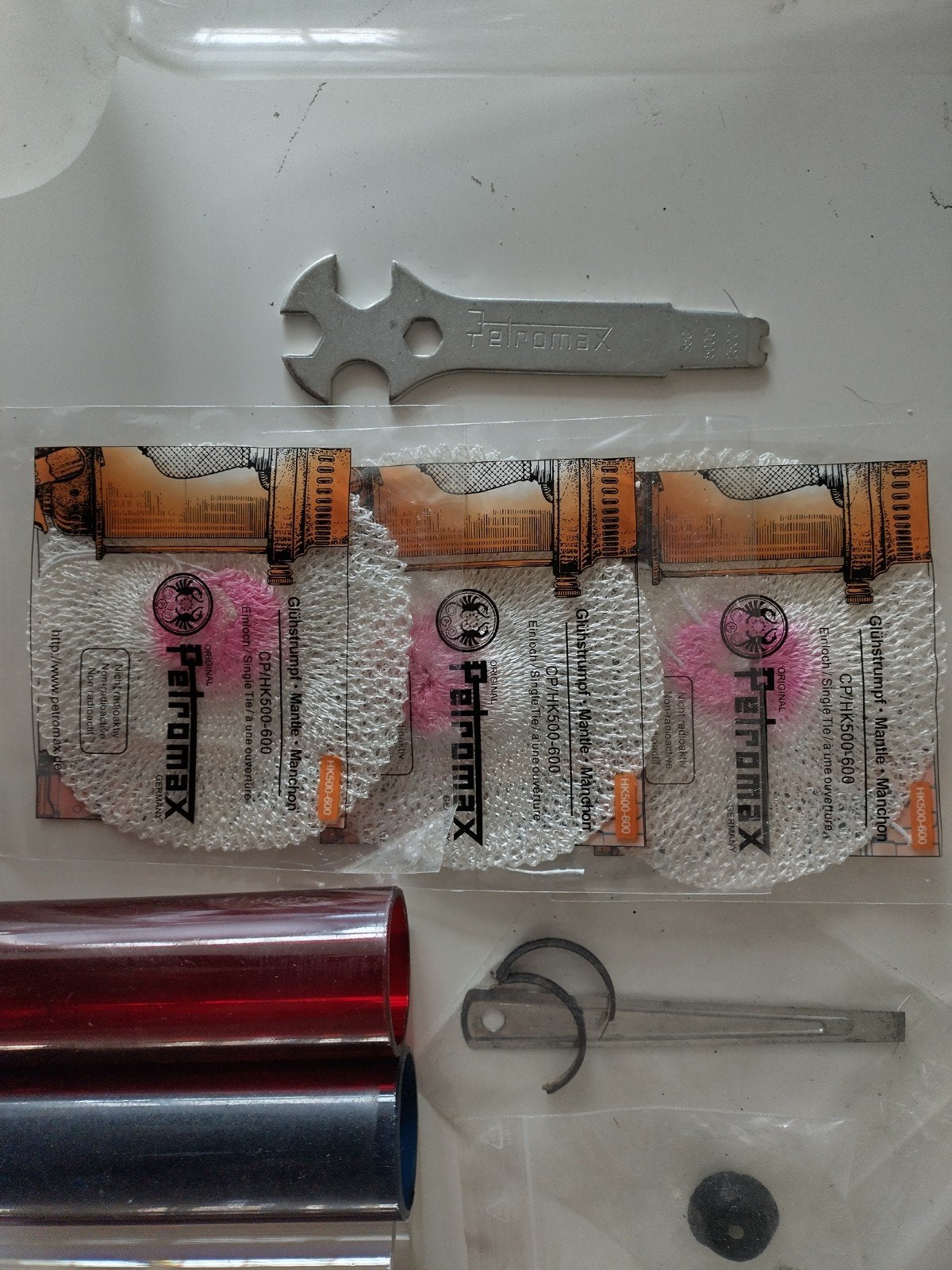Petromax lamp onderdelen en accessoires, Ophalen of Verzenden