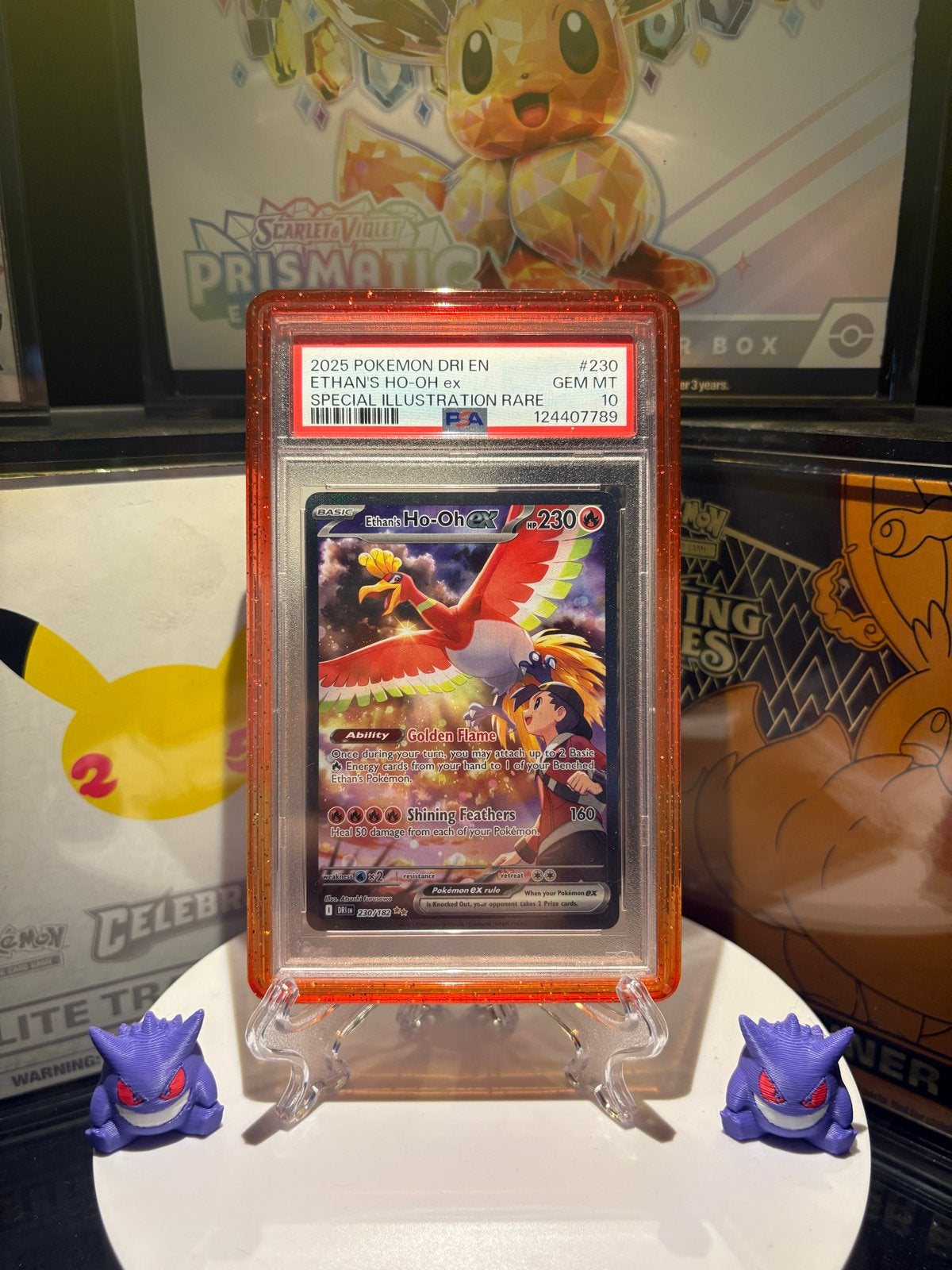 Ethan's Ho-Oh ex PSA 10, Ophalen of Verzenden, Nieuw, Losse kaart