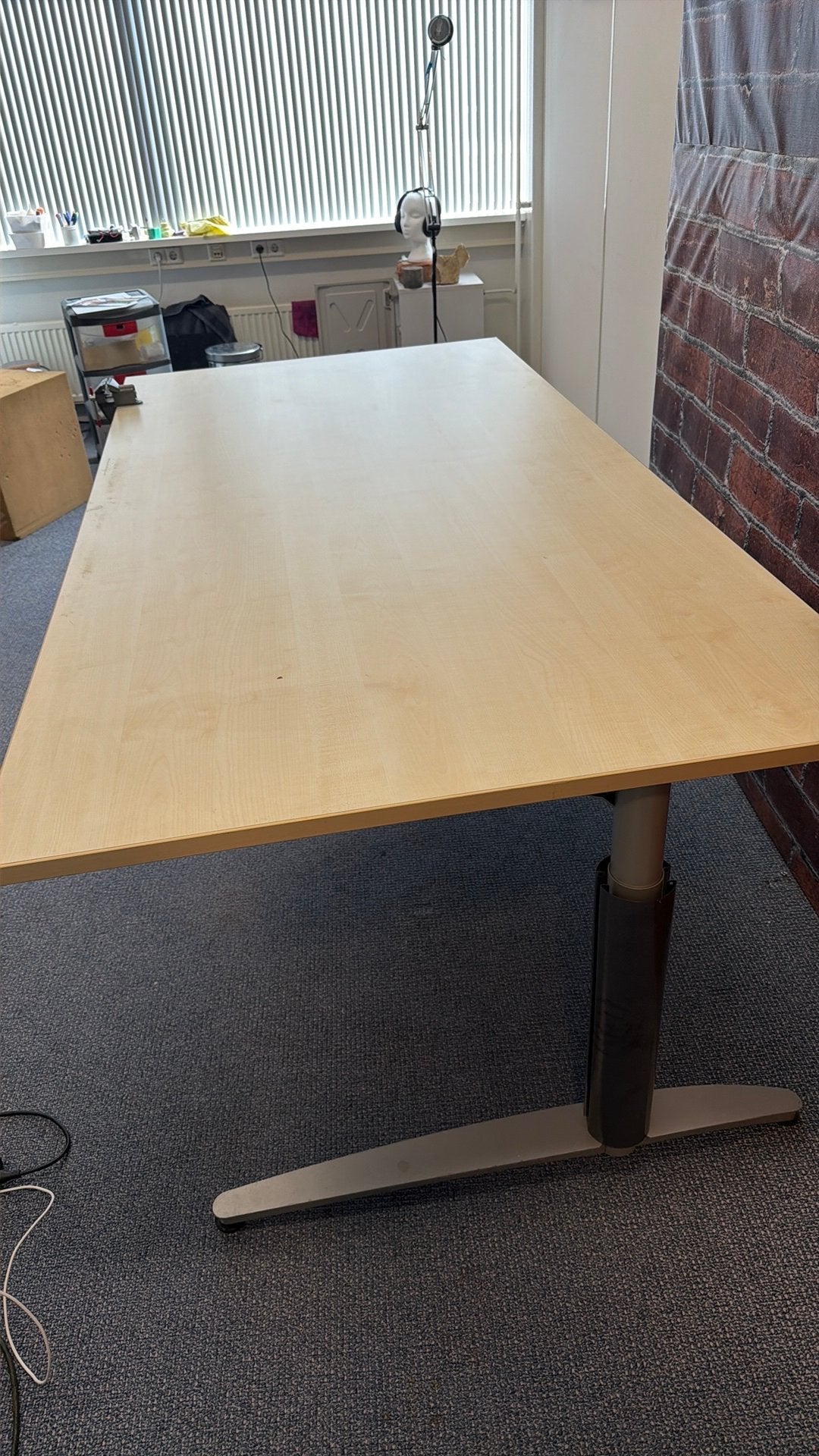 Bureau tekentafel te koop bieden, Doe-het-zelf en Verbouw, Ophalen, Gebruikt, Minder dan 130 cm
