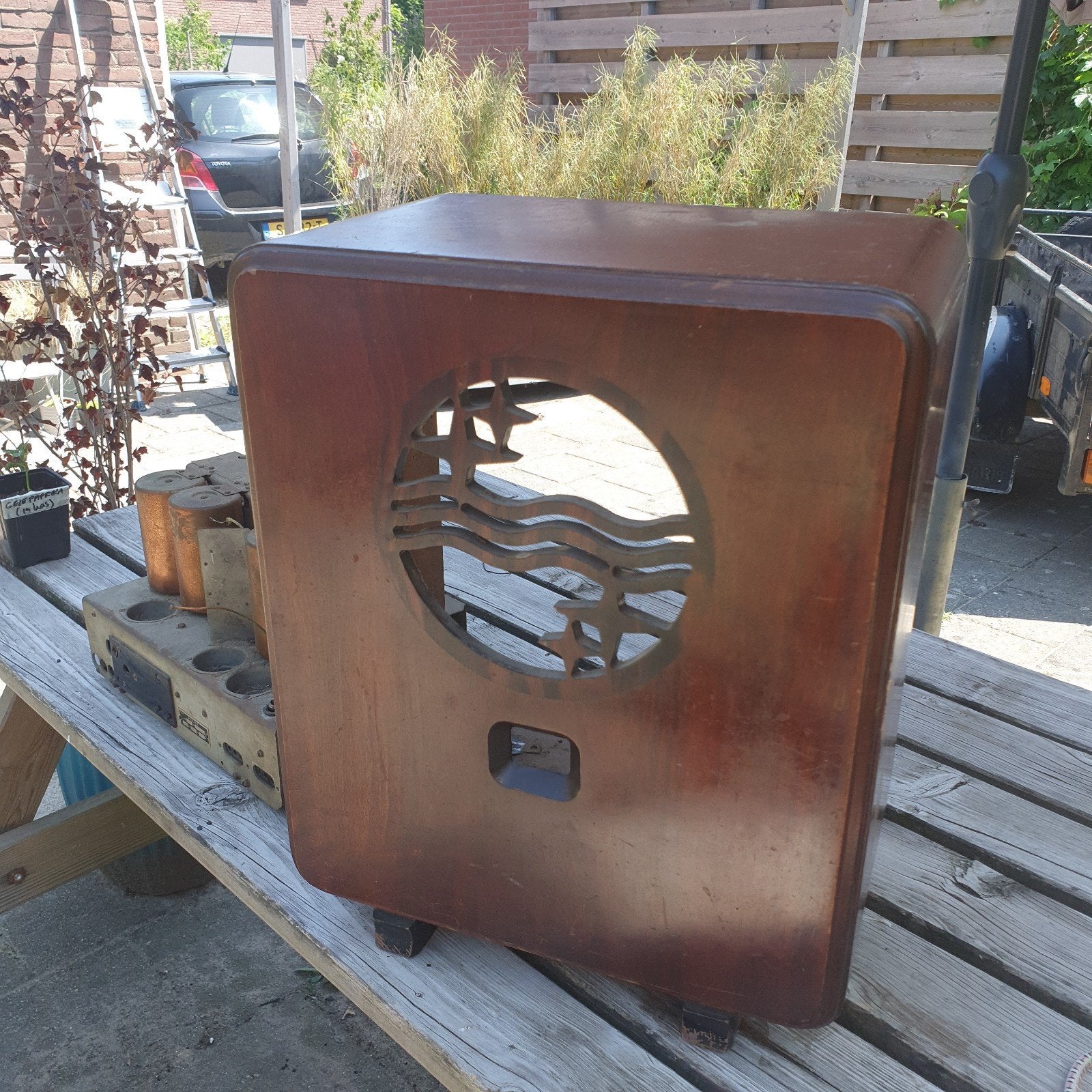 PHILIPS 730A chassis en kast, Ophalen of Verzenden
