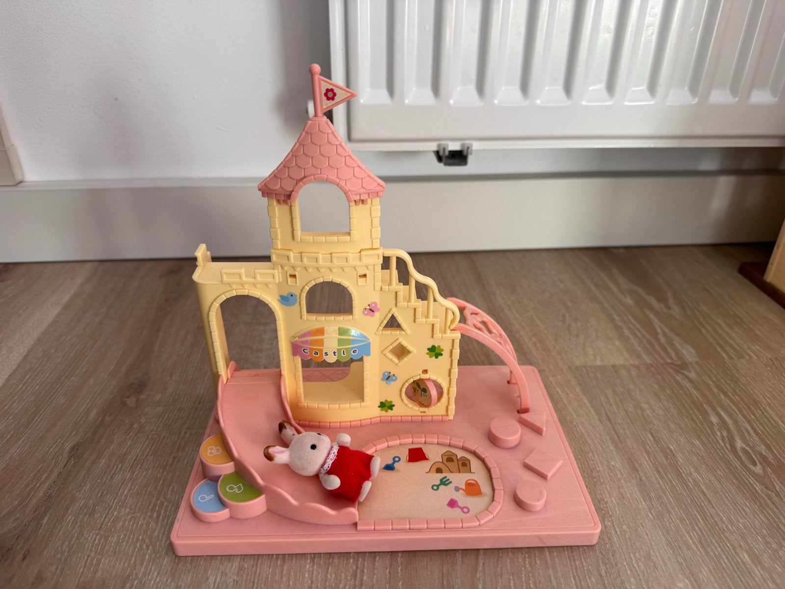 Sylvanian Families Baby Kasteel met Konijntje, Ophalen of Verzenden, Gebruikt, Overige typen
