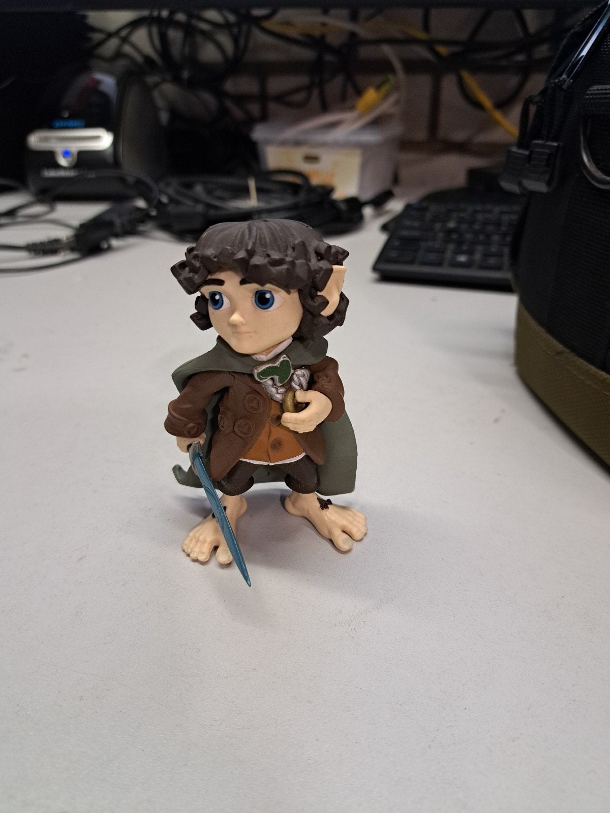 Lord of the Rings Frodo beeldje - Hobbit verzamelobject, Ophalen of Verzenden, Zo goed als nieuw