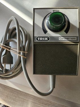 Vintage Trix H0/N - 56 5550 00 - Trafo Compact-Vario..., Transformator of Voeding, Gelijkstroom of Wisselstroom, Trix, Ophalen of Verzenden