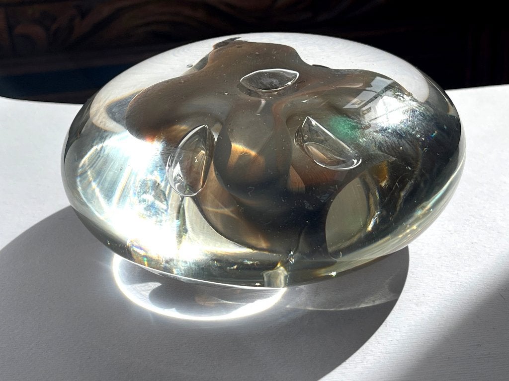 Glashaus Udo Edelmann (1938-2019) Glasobject, Ophalen of Verzenden