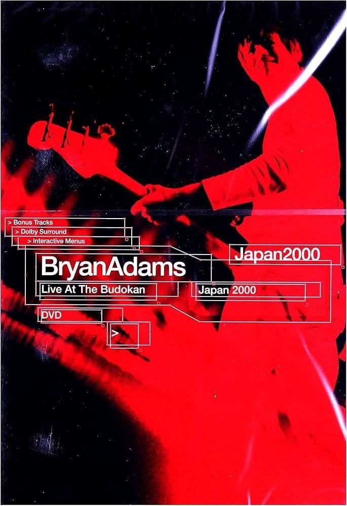 Bryan Adams - Live at the Budokan Japan 2000  Originele DVD, Alle leeftijden, Ophalen of Verzenden, Nieuw in verpakking, Concert