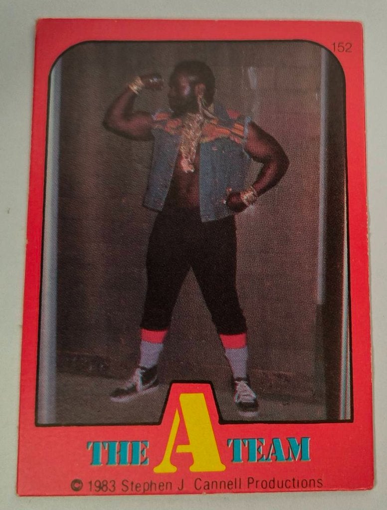 The A-Team Monty Gum 1983 no.152, Verzamelen, Ophalen of Verzenden, Nieuw, Foto of Kaart