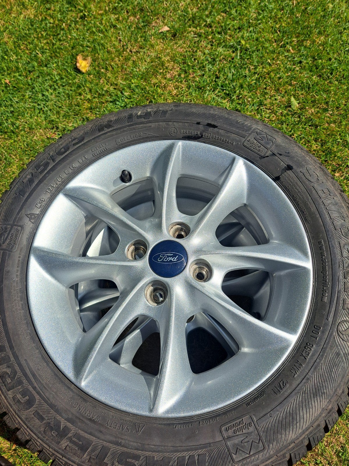 Ford Ka/Fiësta velgen+winterbanden 175/65 R14, Auto-onderdelen, Banden en Velgen, Ophalen, 14 inch, Gebruikt, 175 mm