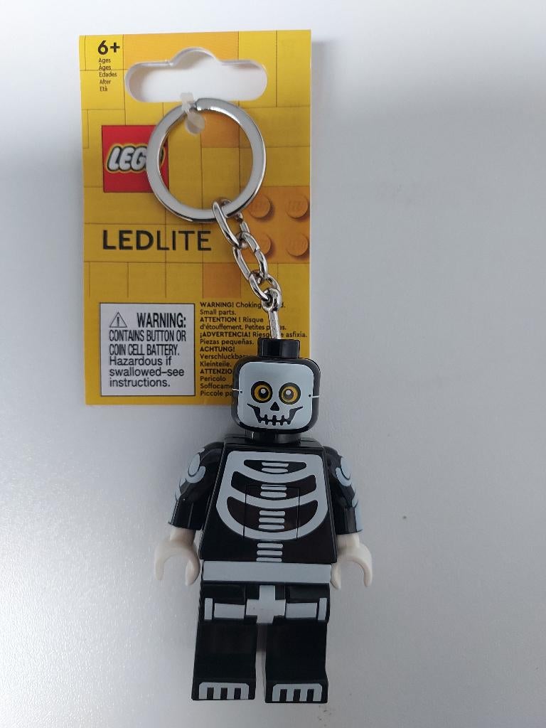 LEGO 521097 Keychain Skeleton (nieuw) met LEDlampje, Ophalen of Verzenden, Nieuw, Losse stenen, Lego
