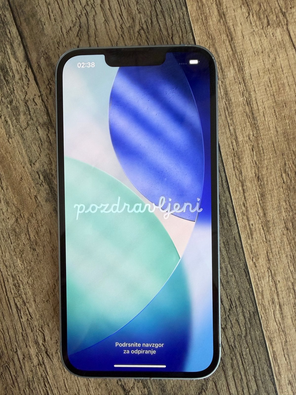 iPhone 14 256GB Blauw - 84% batterij, Gebruikt, Blauw, 84 %, Zonder simlock
