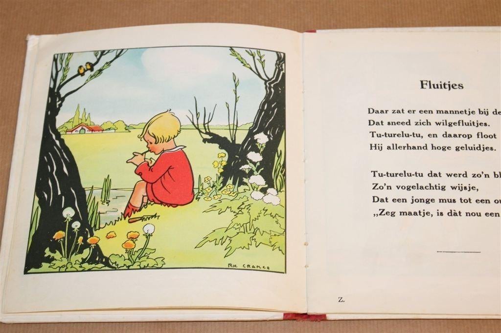 Zomer — Rie Cramer Prentenboek Vintage 1958, Ophalen of Verzenden, Gelezen