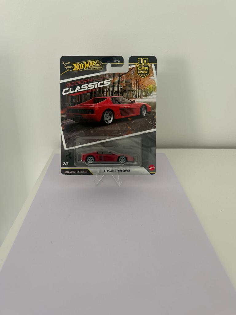 Hot Wheels Premium Ferrari Testarossa Modern Classics, Ophalen of Verzenden, Nieuw