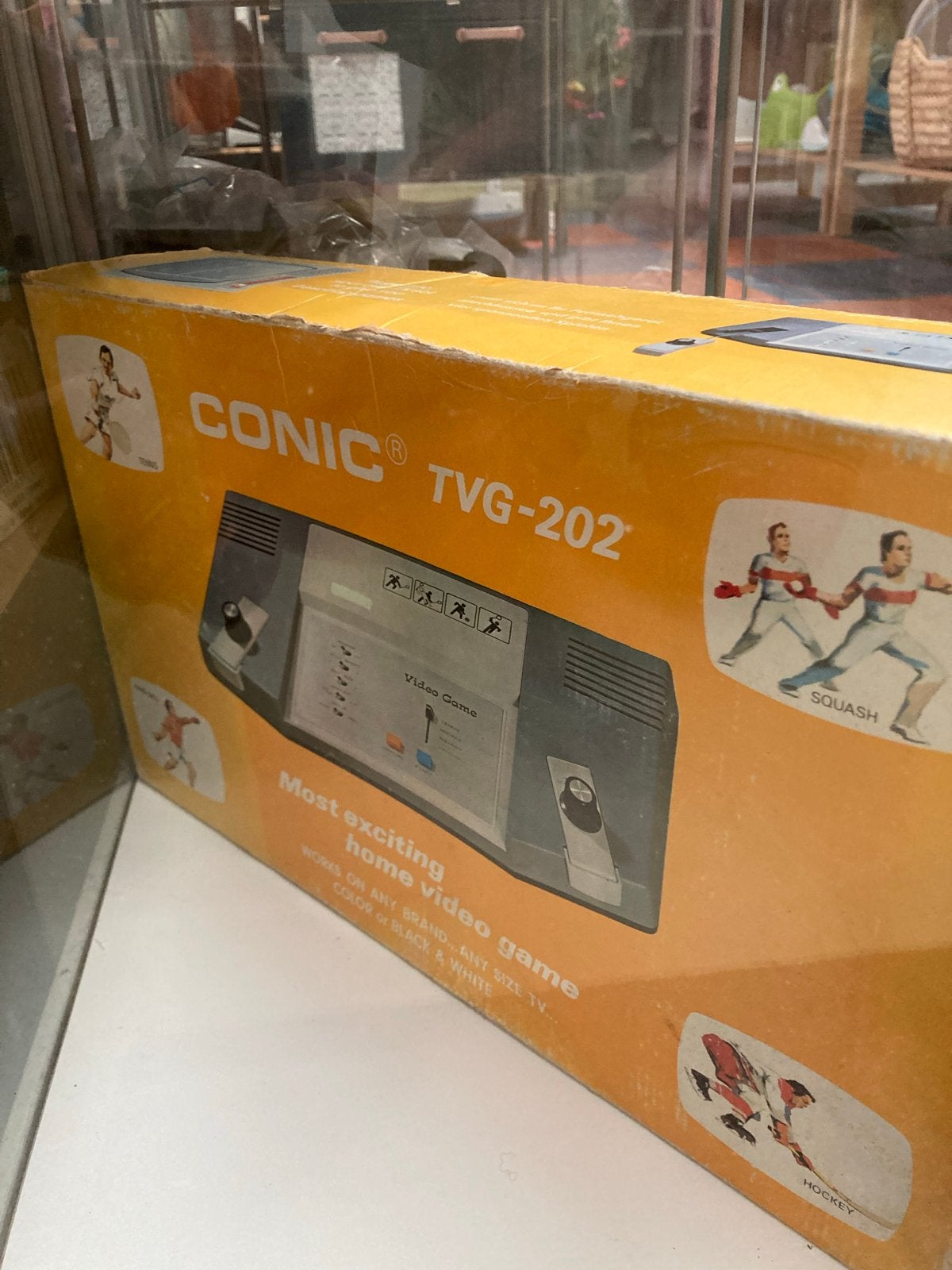Conic TVG-202 Vintage Video Game Console - Pong-stijl, Spelcomputers en Games, Spelcomputers | Overige, Conic, Ophalen of Verzenden