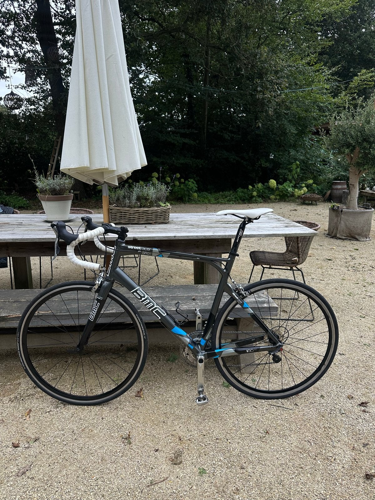 BMC Streetracer SR01 racefiets - Shimano 105/Tiagra, Fietsen en Brommers, 28 inch, Gebruikt, Aluminium, 15 tot 20 versnellingen
