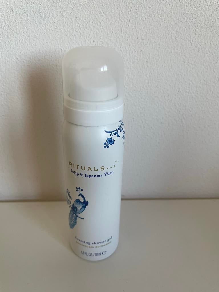 Rituals Foaming Shower Gel Tulip & Japanese Yuzu 50ml, Ophalen of Verzenden, Nieuw, Bad & Douche