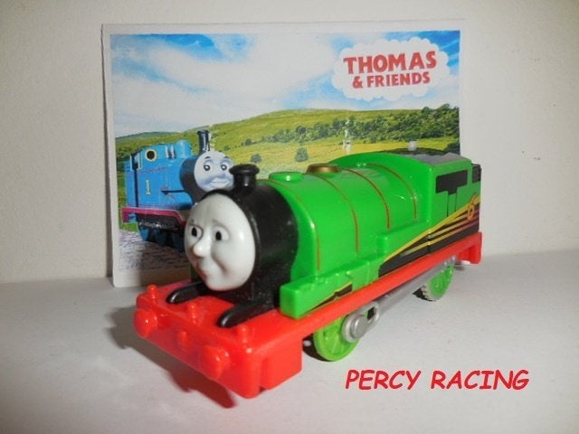 Trackmaster Thomas de Trein, Percy Racing, Kartel Wiel, Kinderen en Baby's, Speelgoed | Thomas de Trein, Ophalen of Verzenden